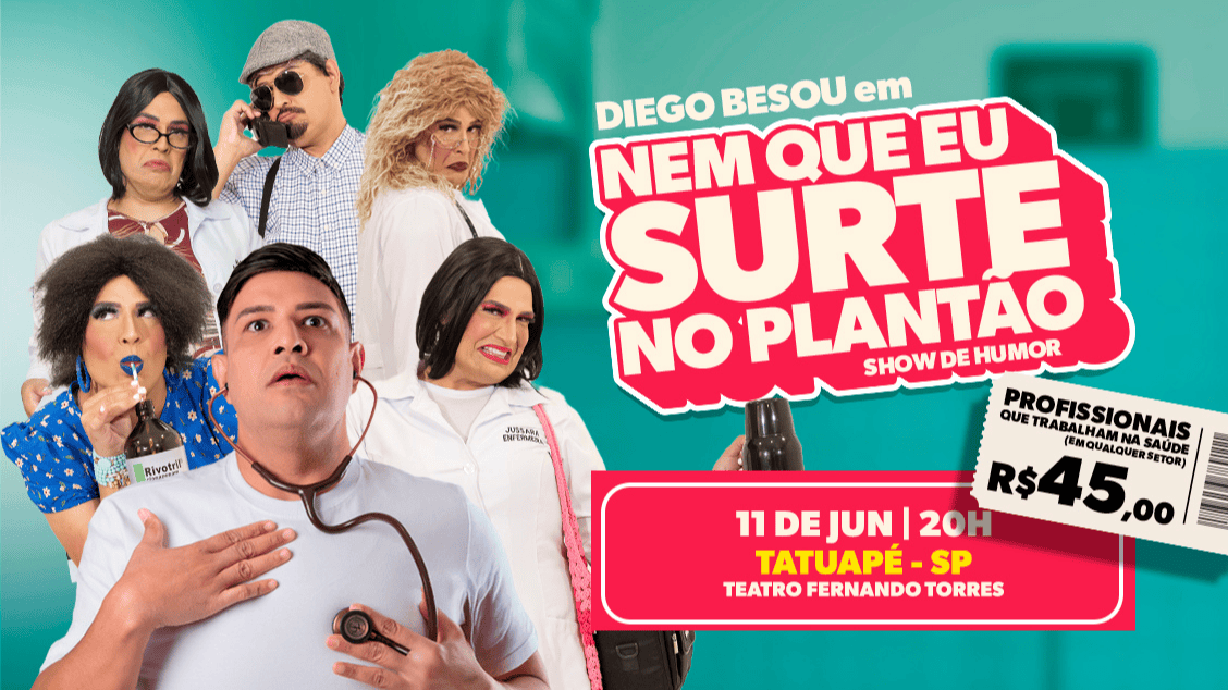 Diego Besou no TATUAPÉ | Nem que eu surte no plant