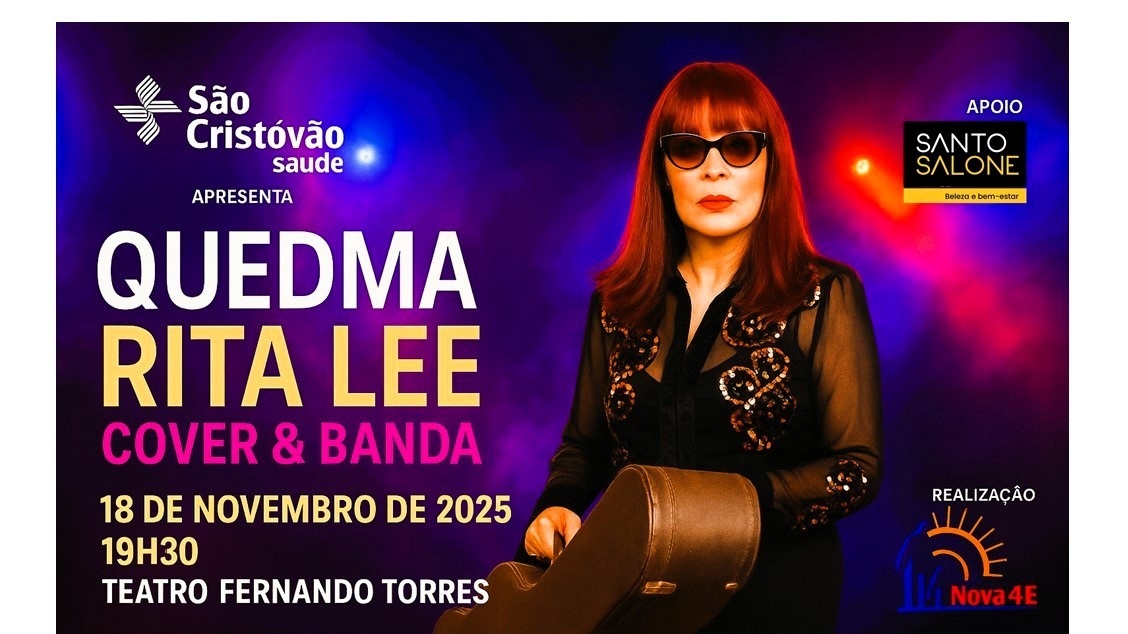 RITA LEE COVER & BANDA COM QUEDMA BORGES