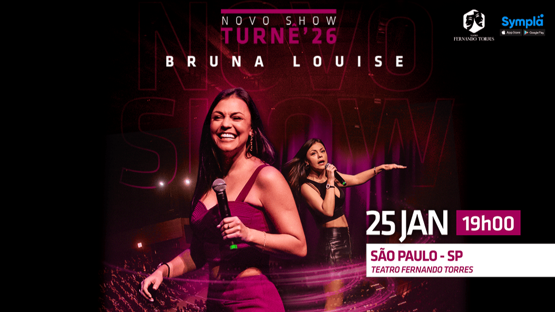 BRUNA LOUISE - NOVO SHOW TURNE 2026