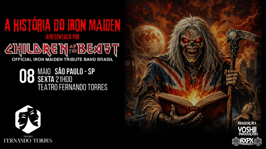CHILDREN OF THE BEAST – A HISTÓRIA DO IRON MAIDEN